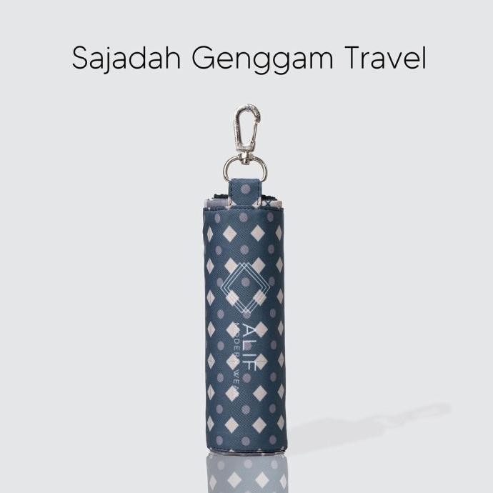 Sajadah Traveling Pouch Genggam Alif Modern Waterproof Premium