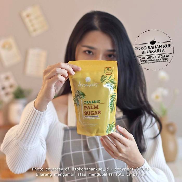 

Aromanis Brown Sugar 250gr Organic Palm Sugar Gula Merah Aren Organik