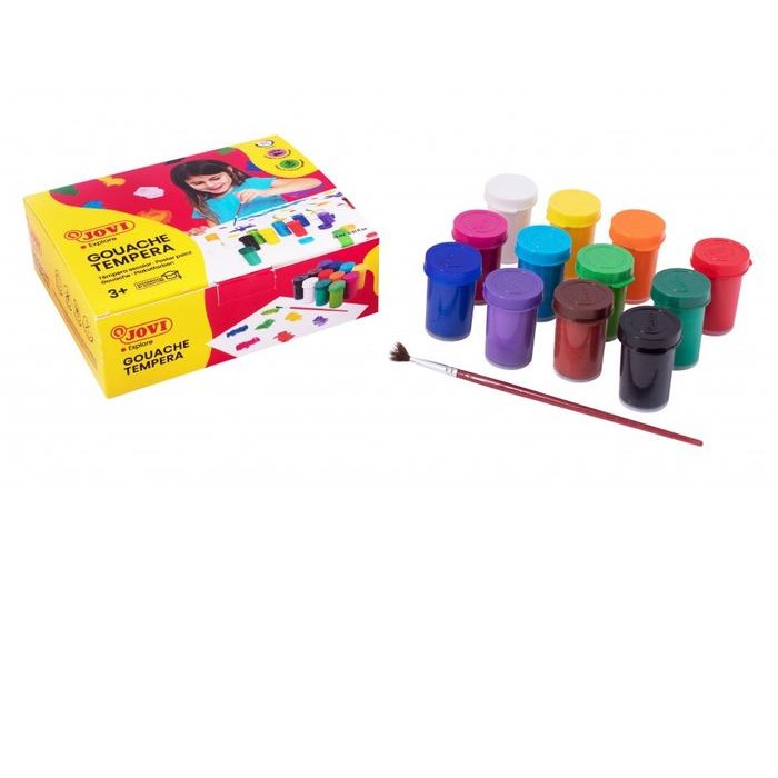 

TERLARIS JOVI POSTER PAINT BOX 12 JARS 15CC / 521