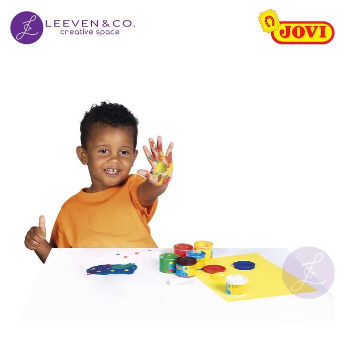 

TERLARIS JOVI FINGER PAINT 6 JARS 35 ML BASIC COLORS / 540B