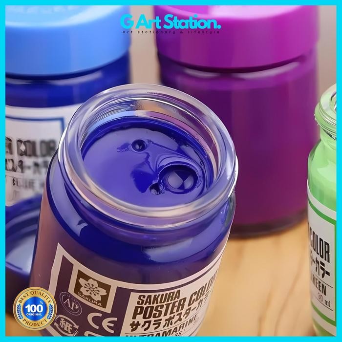 

TERLARIS SAKURA Cat Poster / Poster Color Set 6 x 30 ML