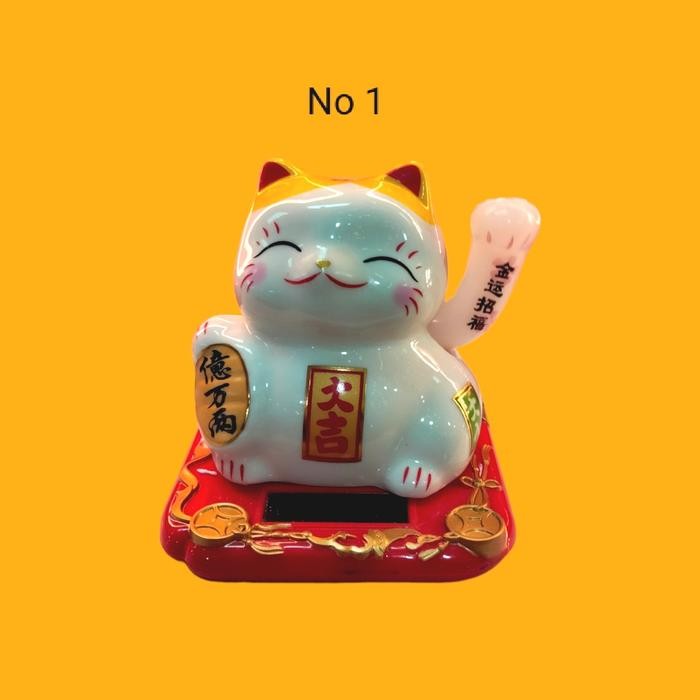 

TERLARIS Lucky cat Best Seller Bahan keramik