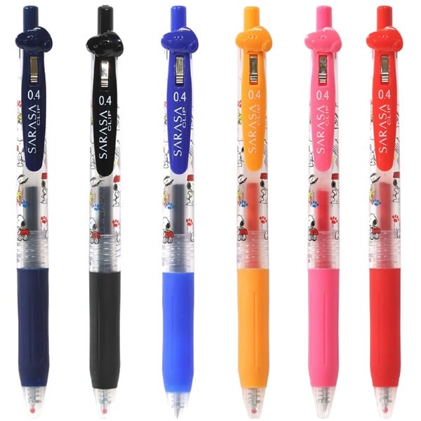 

Zebra Sarasa Snoopy Clip Head Limited Edition