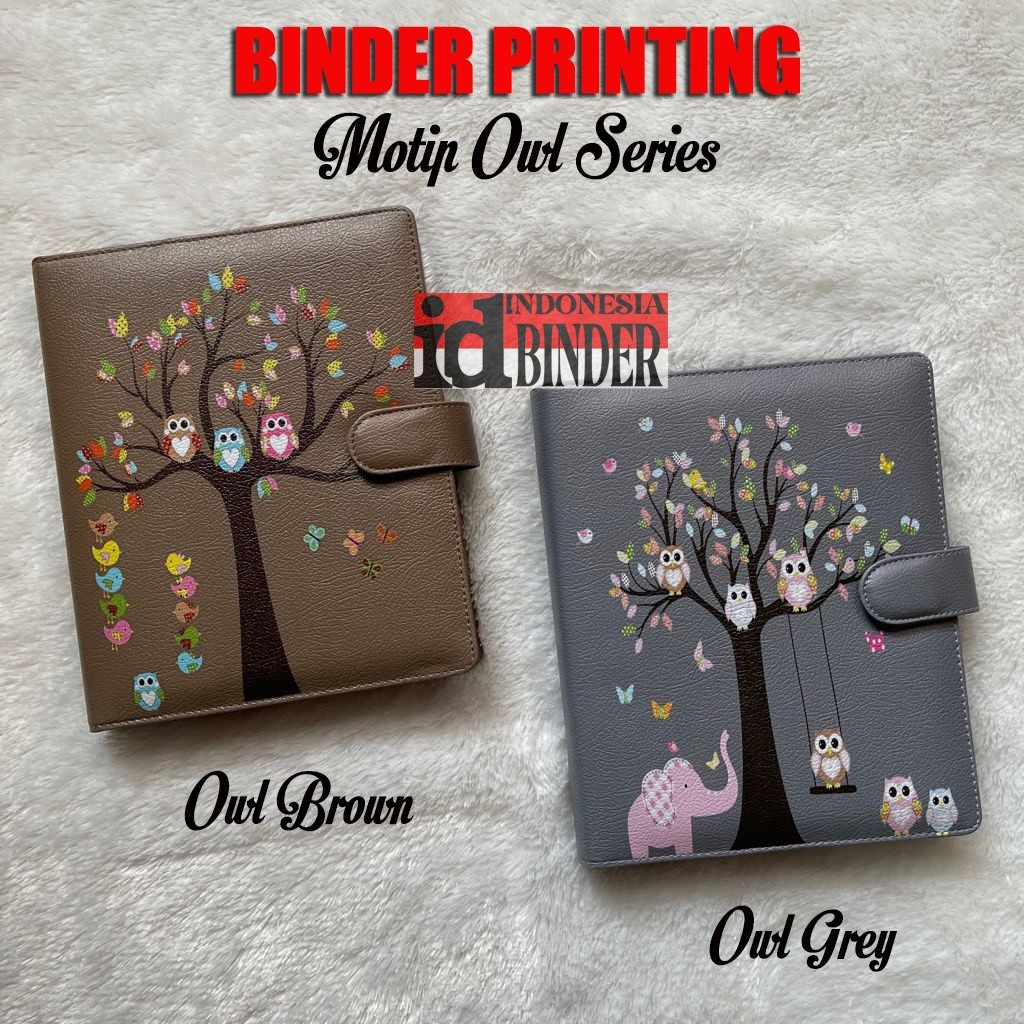 

BINDER PRINTING MOTIP OWL RANTING SERIES A5 & B5