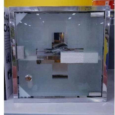 kotak obat kotak p3k kotak obat dinding stainless rak 2 susun