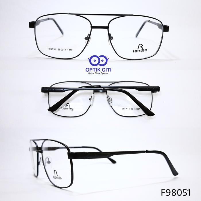 New Frame Kacamata Pria Rodenstock Classic Aviator Ada Pegas Dan Ringan