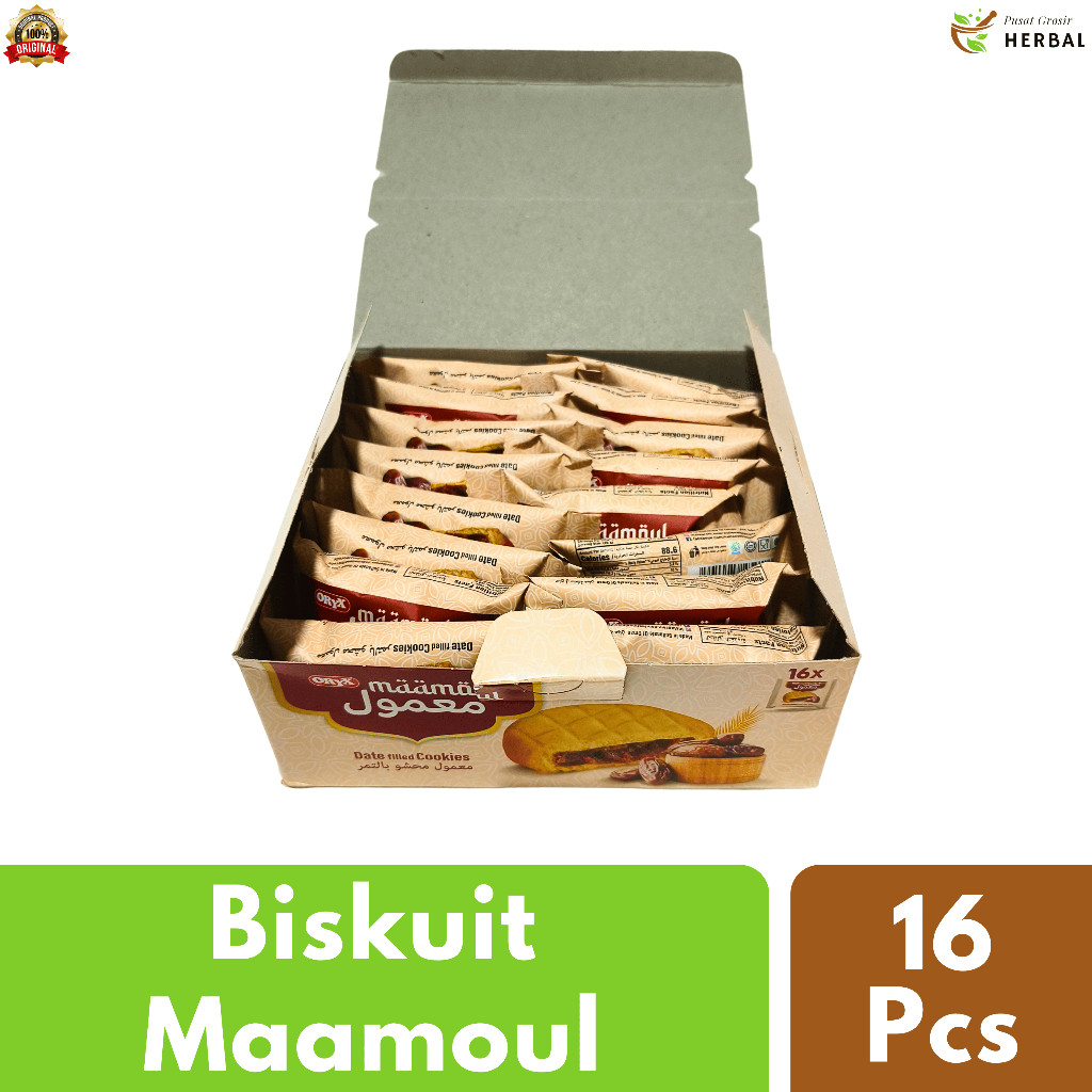 

AYOOOLLARIZSS!! Biskuit Maamoul Mamoul Al Batal Snack Makanan Cemilan Jajanan Kue Arab Kurma 1 Box