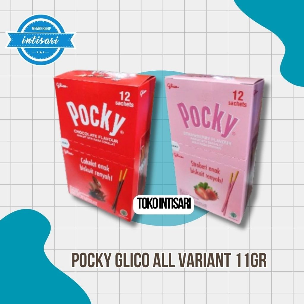 

AYOOOLLARIZSS!! Pocky Glico 11gr All Variant (PACK)