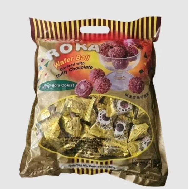 

AYOOOLLARIZSS!! Roka Apollo Wafer Bal Coklat Isi 50 Pcs Oleh-Oleh Haji Umroh
