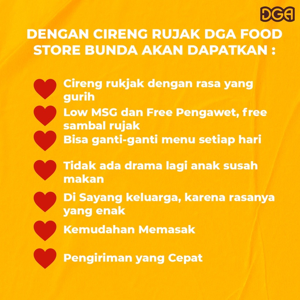 

AYOOOLLARIZSS!! CIRENG RUJAK (HALAL, NON PENGAWET, LOW MSG)