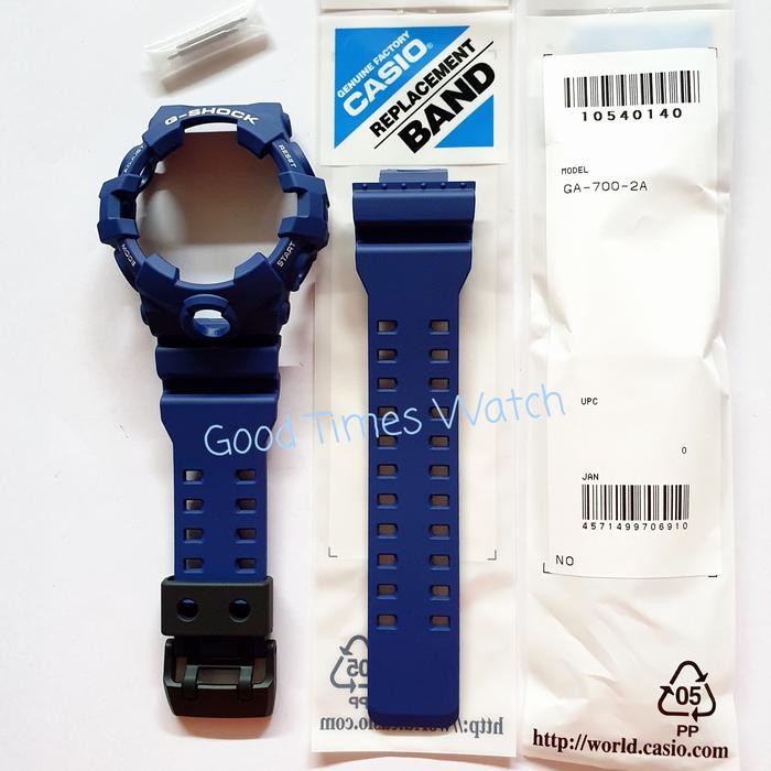Stok Terbatas Paket Strap Bezel G-Shock Ga-700-2A Ga 700 Casio Original