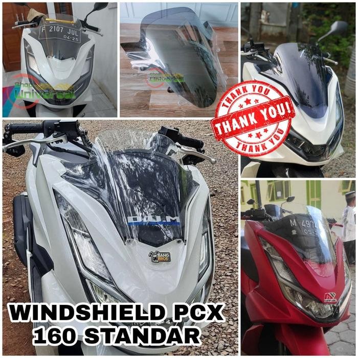 Windshield pcx 160 Visor Windshield Honda PCX 160 terbaru