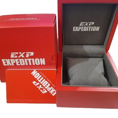 Mantab Jam Tangan Pria Expedition Exp 6846 / E 6846 / E6846 Rubber Original