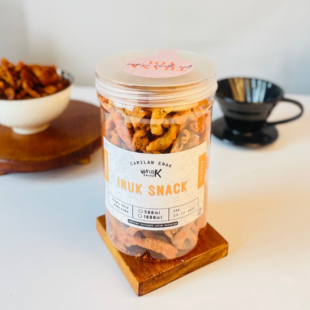 

Dapur Joglo Keripik Usus Balado Kemasan Toples Gurih Renyah Nagih