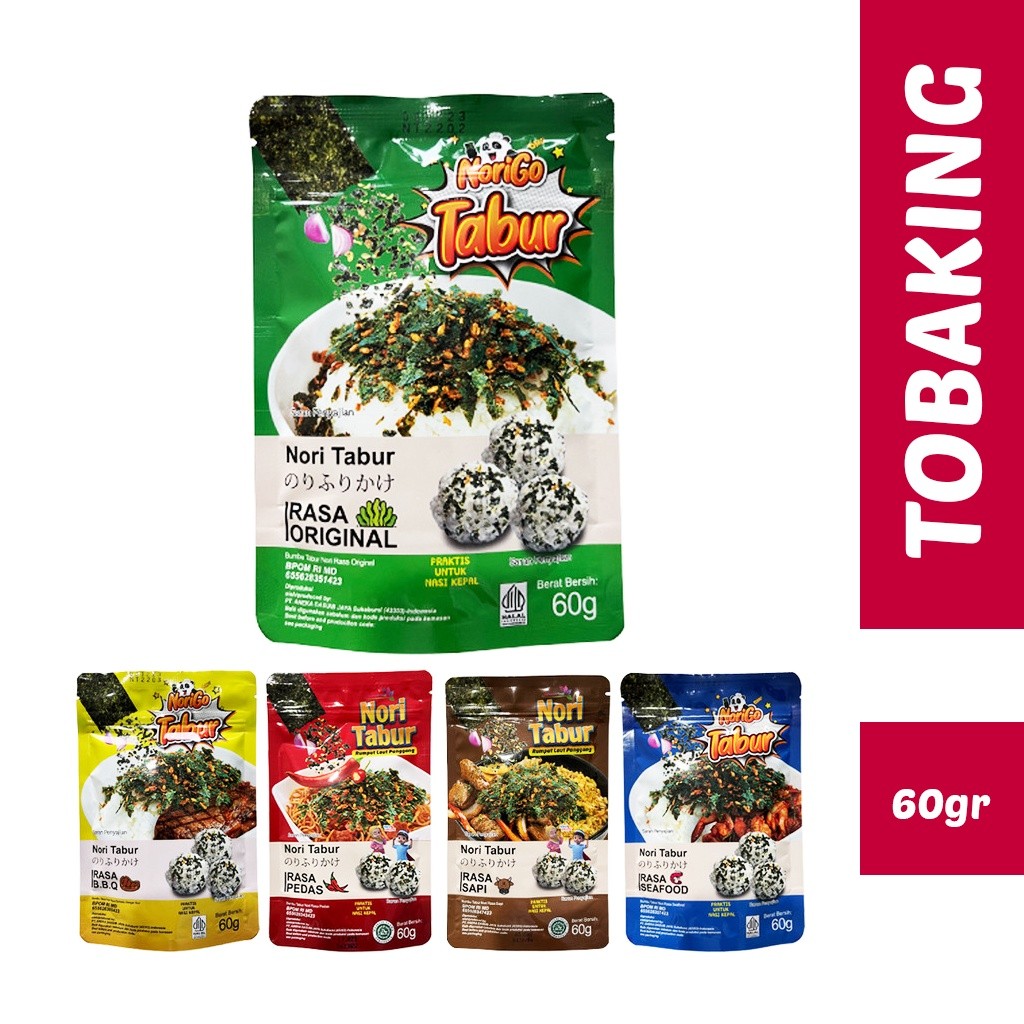 

Dapur Joglo Nori Tabur Rumput Laut Panggang 60Gr Sapi Seafood Bbq Pedas Halal