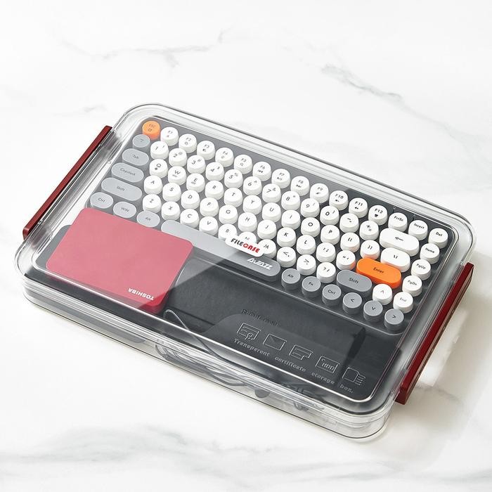 

Kotak Penyimpanan Kertasdan Map File Stationery Organizer Tempat Map File Organizer Transparent