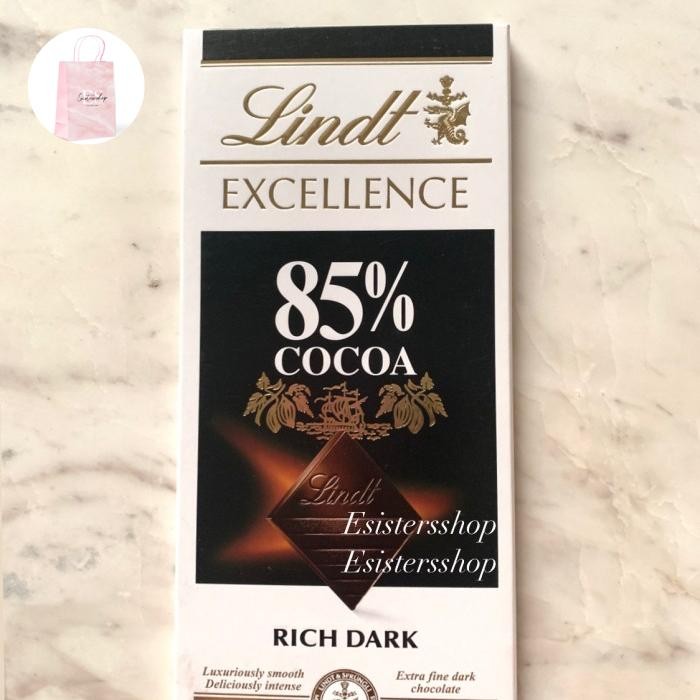 

EatFr3sh- Coklat Lindt Excellence Rich Dark Chocolate 85% Cocoa / Coklat Cokelat