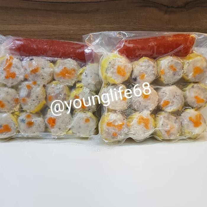 

EatFr3sh- SIOMAY AYAM/SOIMAY UDANG DIMSUM FROZEN ISI 12PCS HOMEMADE
