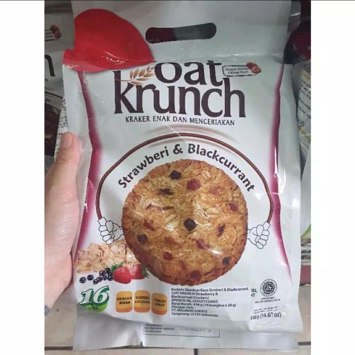 

EatFr3sh- munchys oat krunch 16pack strawberry blackcurrant