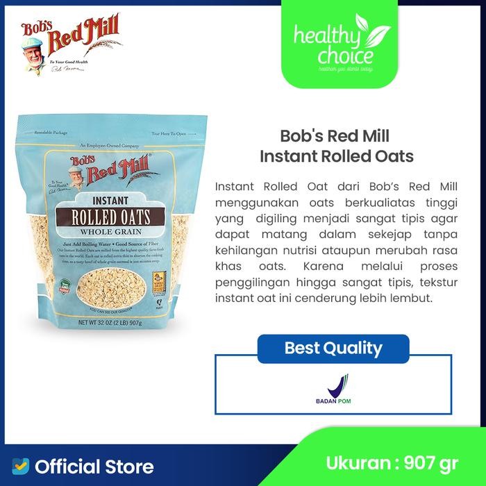 

EatFr3sh- Bob's Red Mill Instant Rolled Oats 907 gr