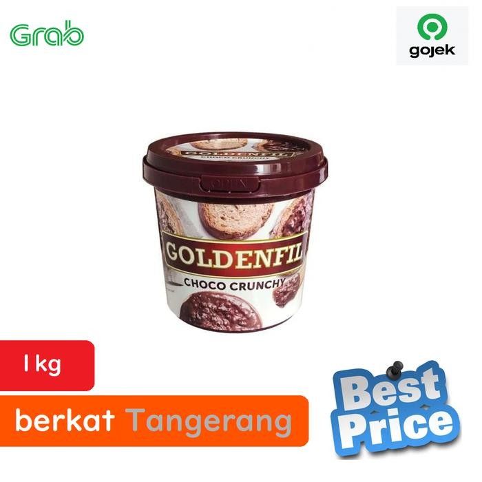 

EatFr3sh- Goldenfil Choco Crunchy 1 kg selai coklat