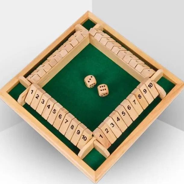 Shut The Box Board Game