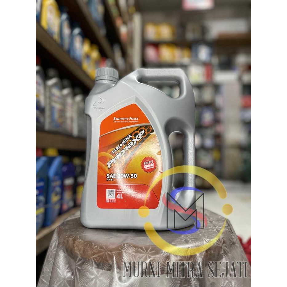 Pertamina PrimaXP Prima XP SAE 20W-50 Oli 20W50 20 W 50 4 L