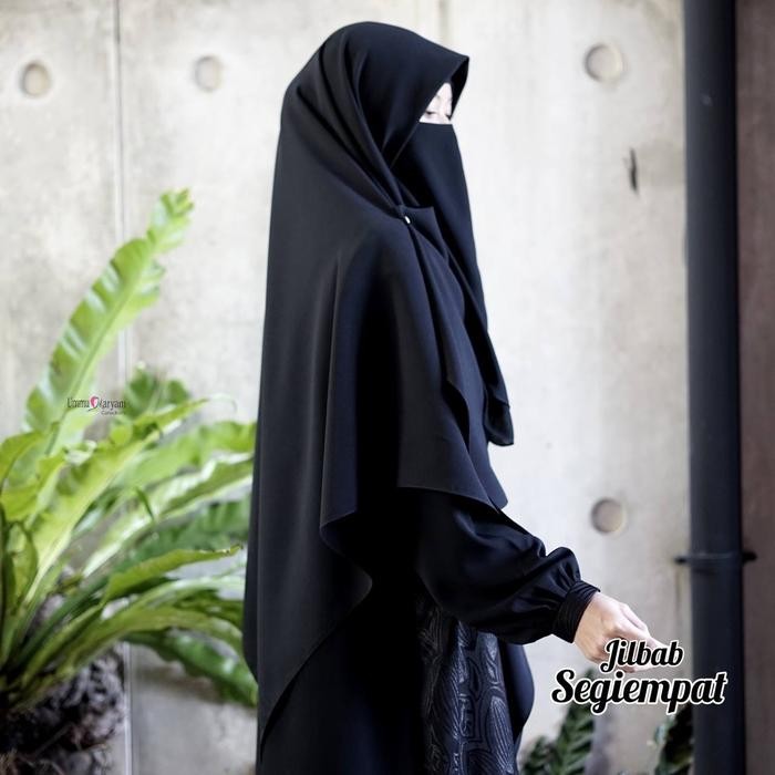 cantikk- Hijab Segi Empat Premium By Ummu Maryam Collections Lembut Anti Badai Flowy Nyaman Adem
