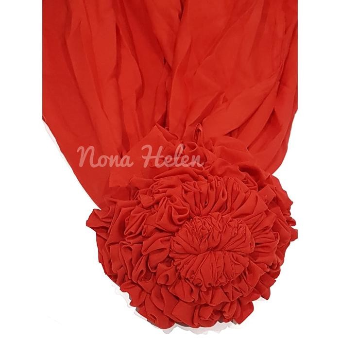 Mrs - Kain Merah Pintu Wedding/ Kain Merah Sangjit / Kain Merah Dekorasi