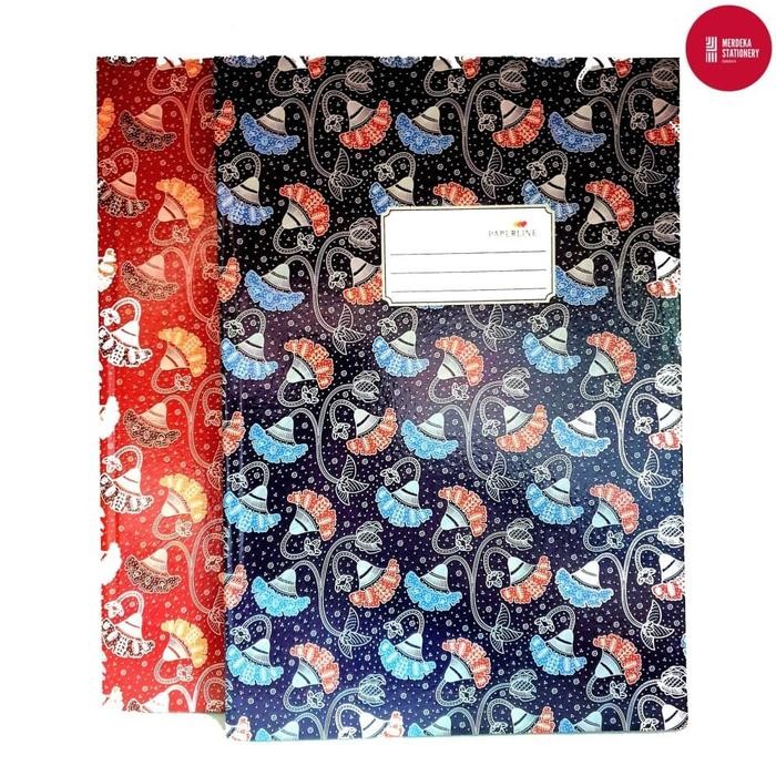 

No.OneBest- Buku Folio 100 Paperline/PPL Hard Cover/Cover Keras