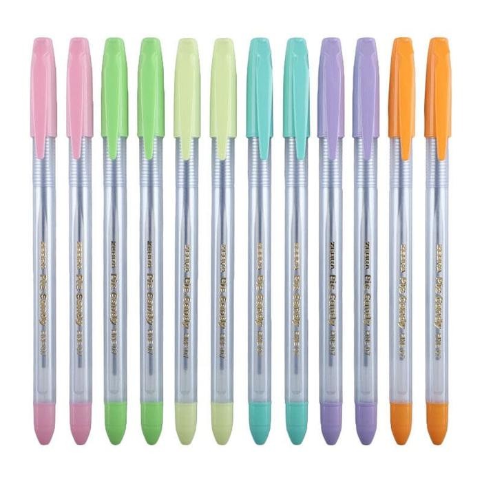 

No.OneBest- Bolpen Piccandy Zebra 0.7 isi 12