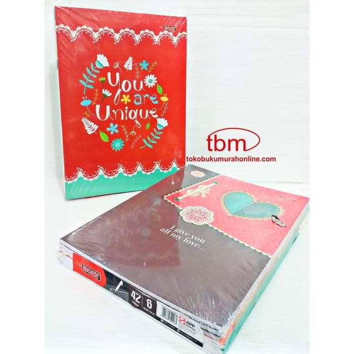 

No.OneBest- BUKU TULIS 42 BIG BOSS PACK ISI 6 / BUKU TULIS BIG BOSS SIDU