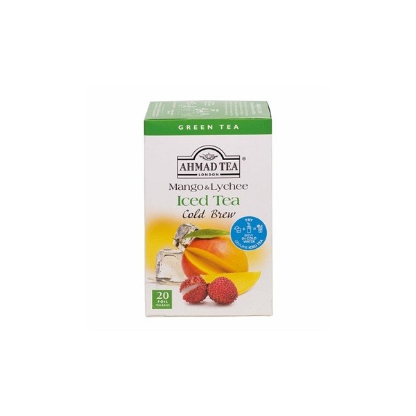

AHMAD TEA MANGO & LYCHEE COLD BREW ICED 30GR