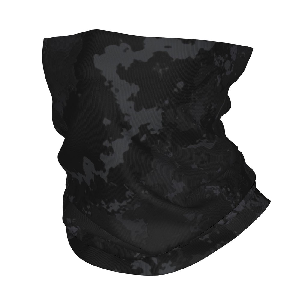 Custom German Camo Bandana Neck Warmer Women Men Winter Hiking Ski Scarf Gaiter Military Army