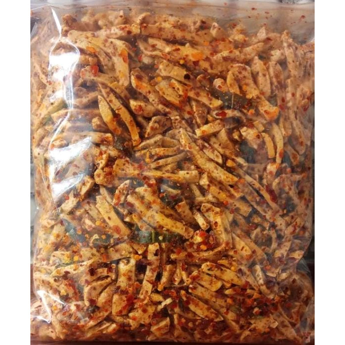 

Cemal Cemil Makyus Basreng Pedas Daun Jeruk 1Kg Renyah Halal
