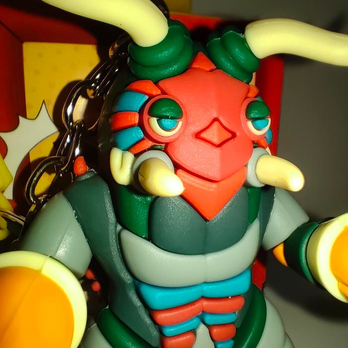 Secret Kaiju Ultracore keychain X Ultramilk