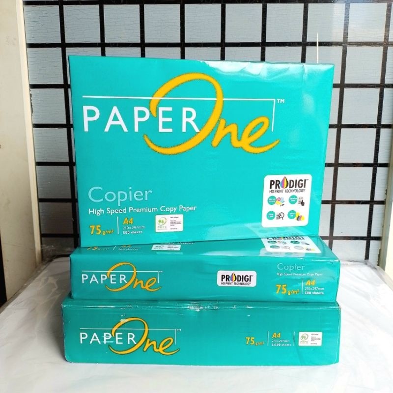 

UM1 Kertas Hvs A4 PaperOne 75gr ( Rim Lbr ) [ Orinal ]
