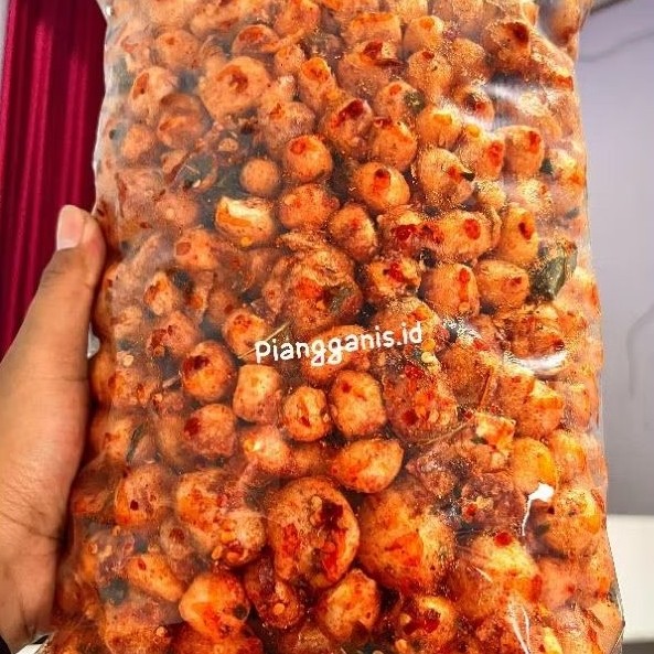 

Cemal Cemil Makyus Cimol Kering 1Kg / Cimol Bumbu Rempah Piangganis