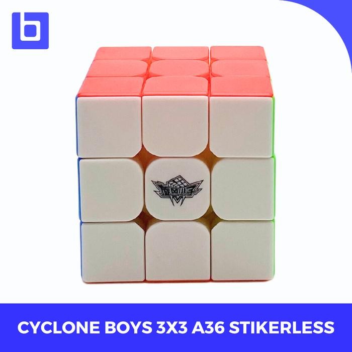 terbaru  cube 3x3 cyclone boys a36 magnetic stickerless ready