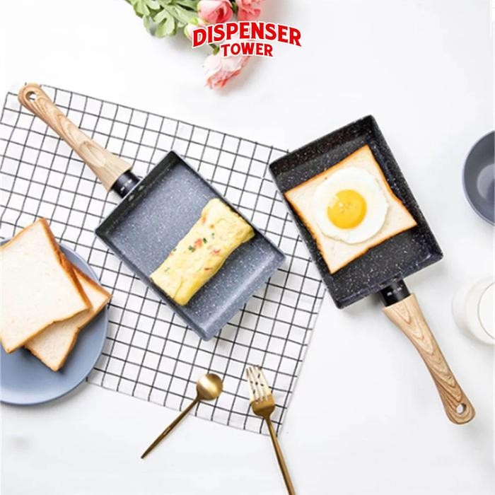 Wajan Omlet Serbaguna / Wajan Kotak Persegi / Frying Pan Square #Gratisongkir