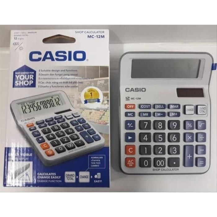 

Casio Calculator Mc 12 M