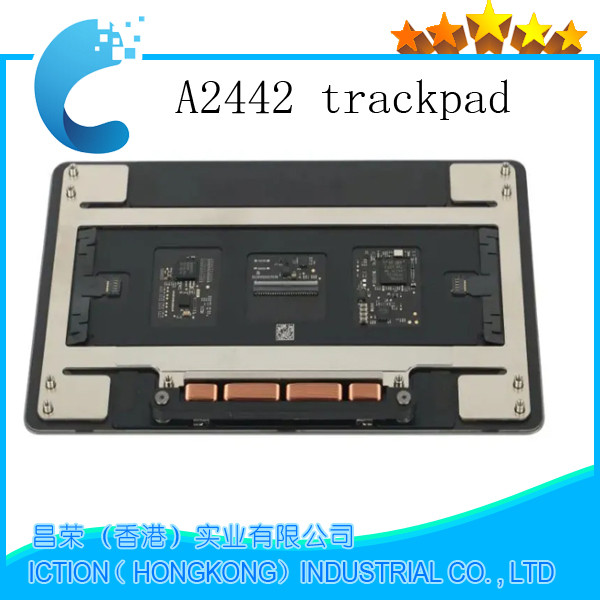 New Late 2021 Space Gray A2442 Trackpad Touchpad With Cable For Macbook Pro 14.2" M1 Pro/Max A2442