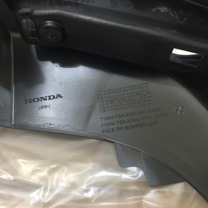 Sale Bumper Belakang Brv 2015-2018 Original