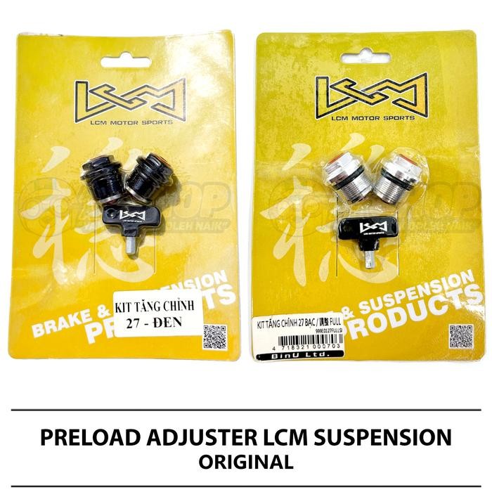 Preload Adjuster Setelan Shock Depan Lcm Suspension 27 Mm Original