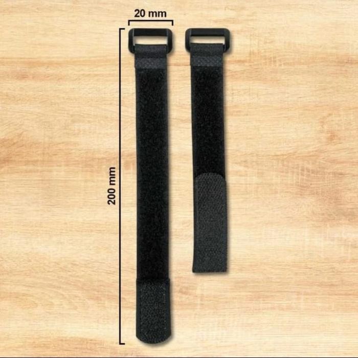 

Strap Cable Management 20 X 200 Mm Nylon Strap Pengikat Dan Perekat Serbaguna #Gratisongkir