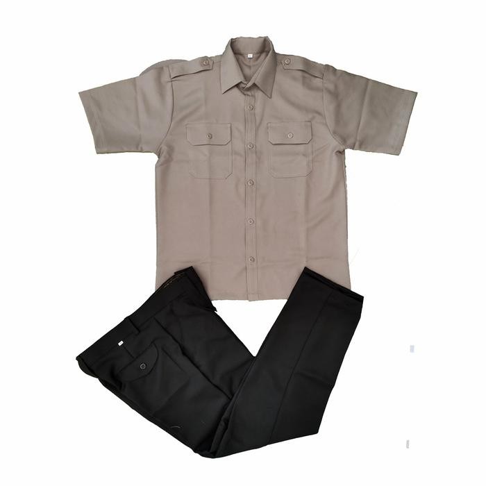 New Seragam Pdh Satpam Terbaru Seragam Kerja Satu Stel Murah Polos Original