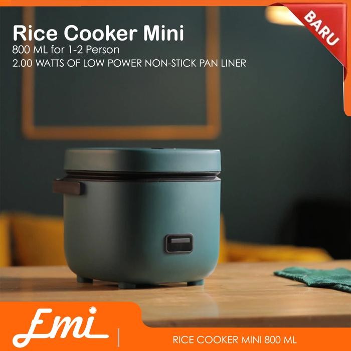 Pixora- JIASHI Rice Cooker Penanak Nasi Mini 1.2L - JWS-6661B