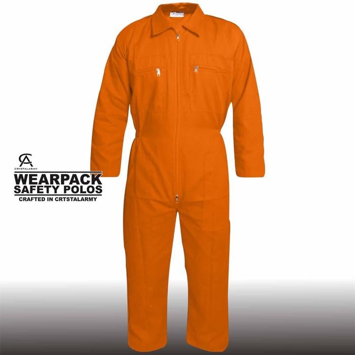 Ready Wearpack Safety Wearpack Outfit Baju Safety Pria Hitam Best Quality