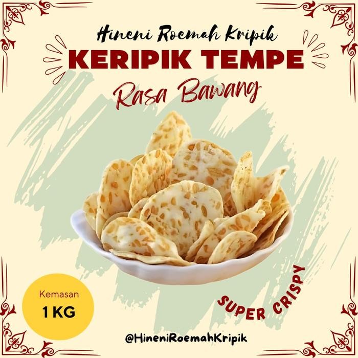 

Kripik Tempe Oven / Tempe Sagu 1kg Gurih