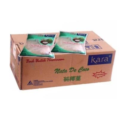 

NATA DE COCO KARA 1 KG 1 DUS ISI 6 PCS SARI KELAPA NATA DE COCO